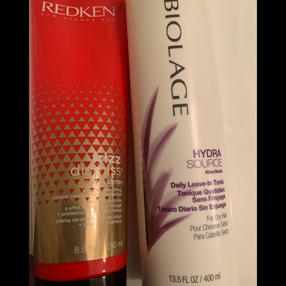 3 hair products; Biolage leave-in tonic, Redken and SCHWARZKOPF peptide repair - Picture 10 of 12
